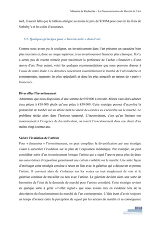 Financiarisation du marché de l'art