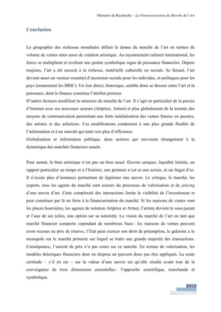 Financiarisation du marché de l'art