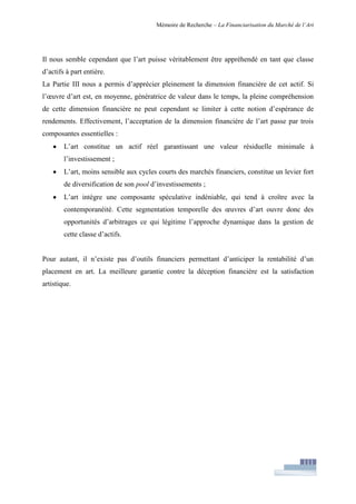 Financiarisation du marché de l'art