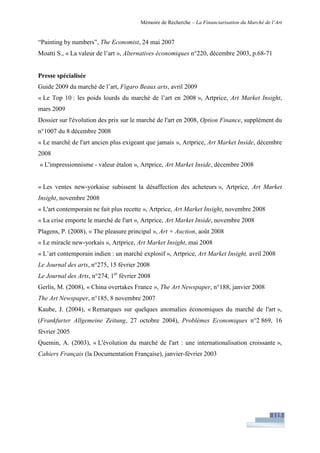 Financiarisation du marché de l'art