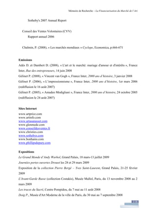 Financiarisation du marché de l'art