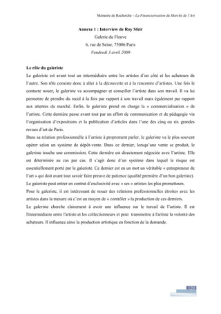 Financiarisation du marché de l'art