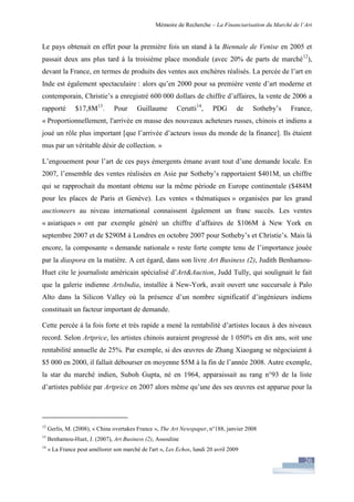 Financiarisation du marché de l'art