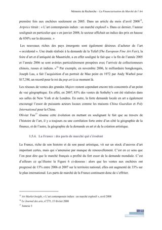 Financiarisation du marché de l'art