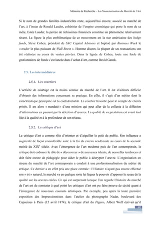 Financiarisation du marché de l'art