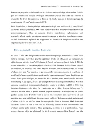 Financiarisation du marché de l'art