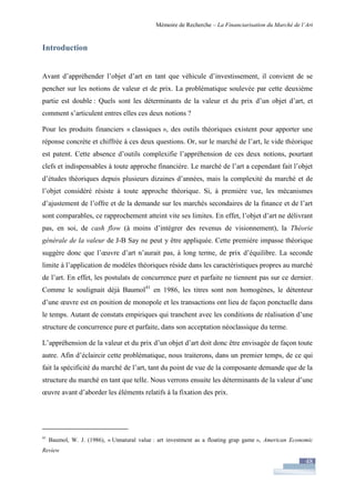 Financiarisation du marché de l'art