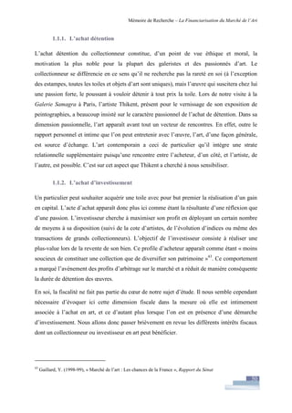 Financiarisation du marché de l'art