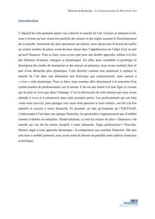 Financiarisation du marché de l'art