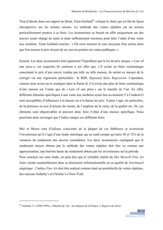 Financiarisation du marché de l'art