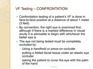 Visual field print out interpretation and analysis | PPTX