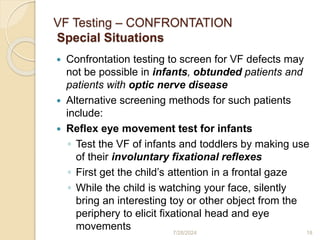 Visual field print out interpretation and analysis | PPTX