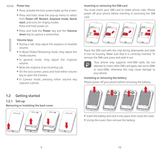 Not fashionable Ally cough Vodafone Smart 4 mini Manual / User Guide