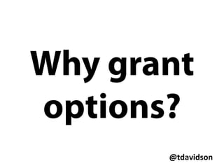 @tdavidson	
  
How much?
 