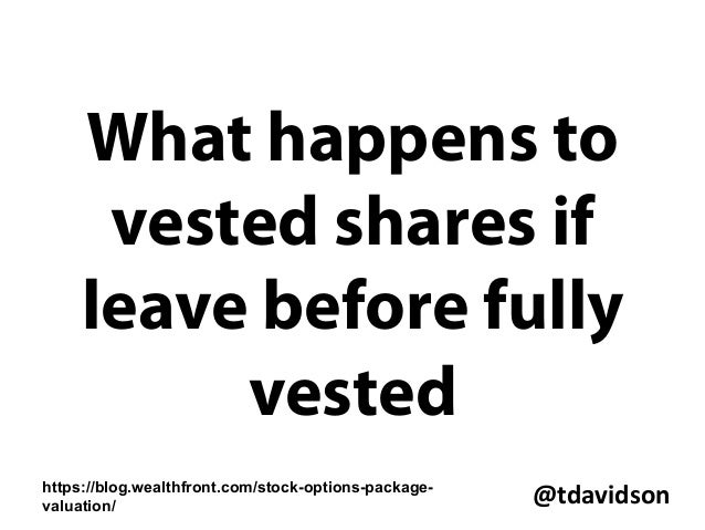 What happens to unvested stock options in an acquisition