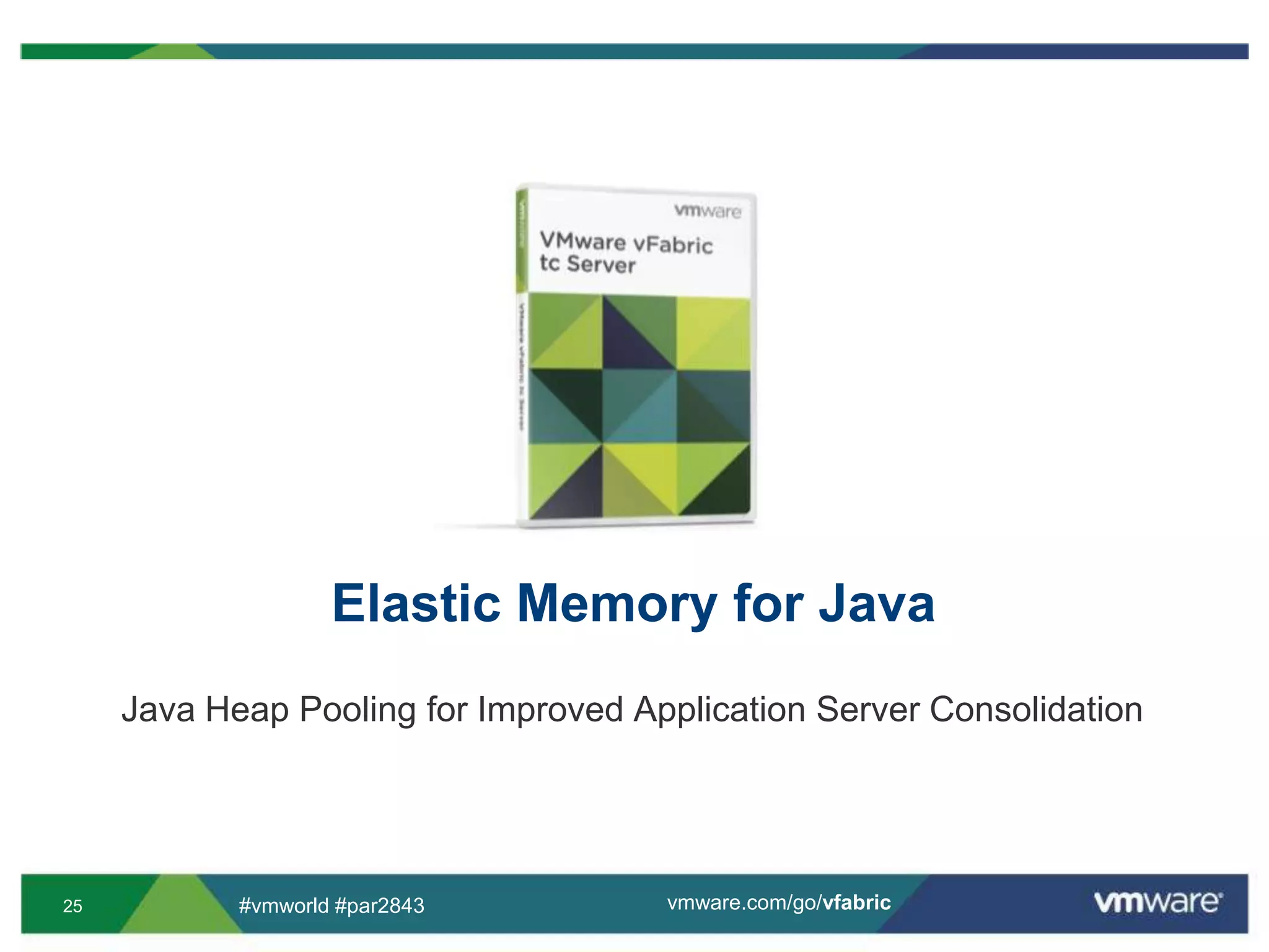 Elastic Memory for JavaJava Heap Pooling for Improved Application Server Consolidation
