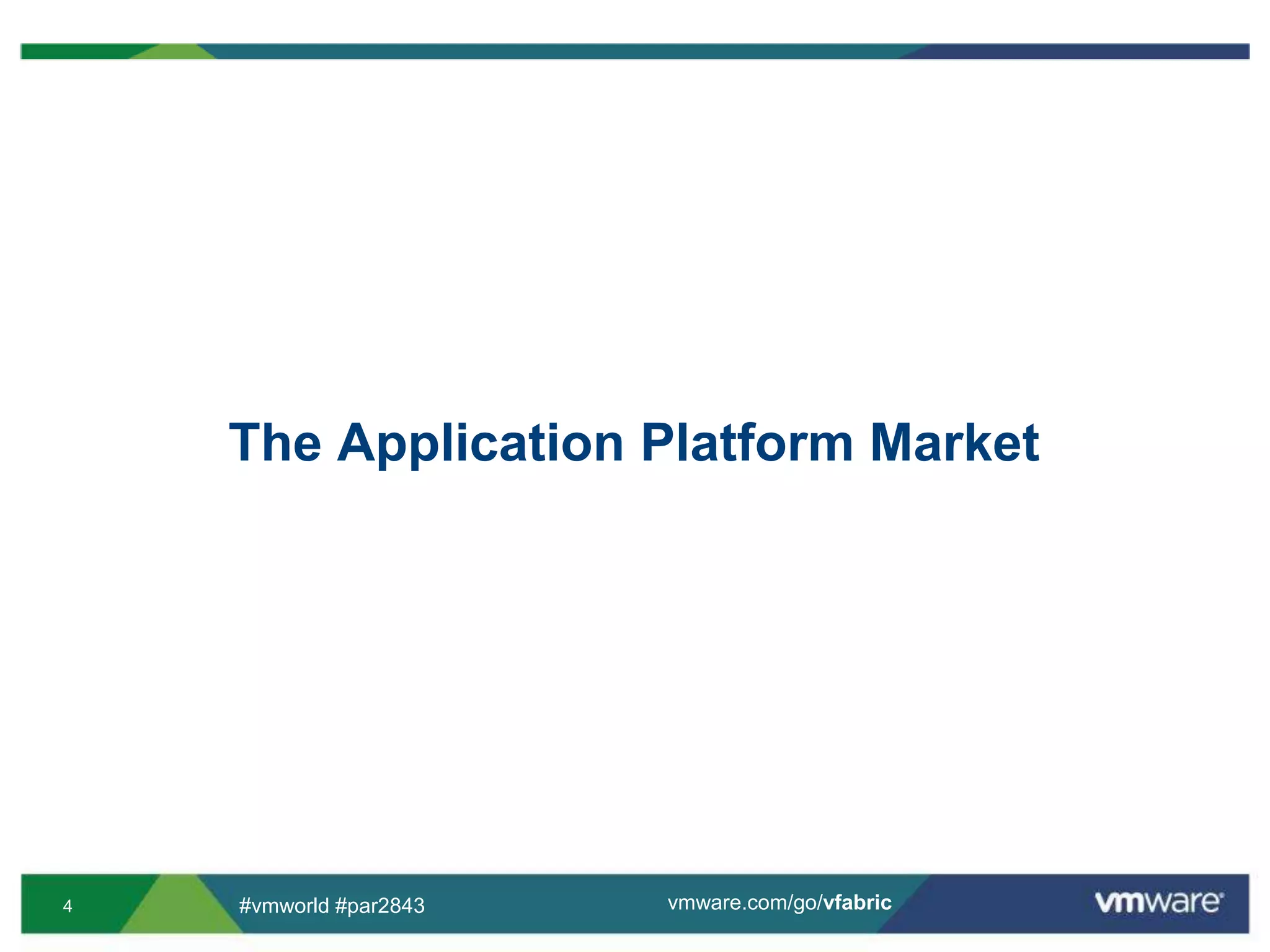 The Application Platform Market