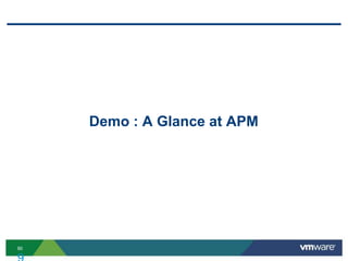 Demo : A Glance at APM




90
 