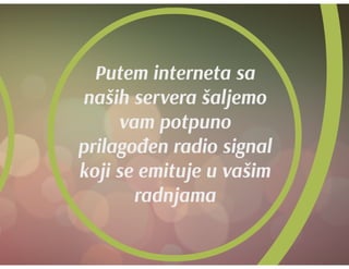 Prezentacija interni radio