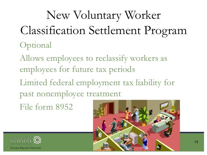 complex legal and financial challenges and opportunities to busines form 8952