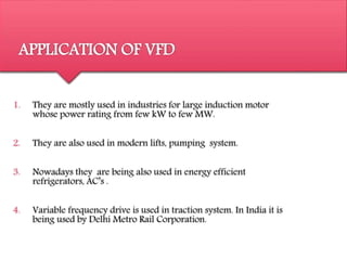 variable frequency drive | PPTX