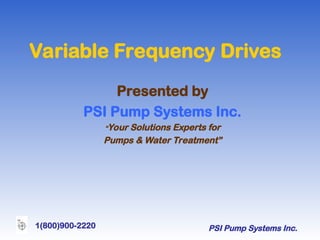 training on basic variable frequency drives | PPTX