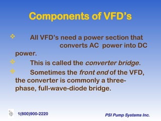 training on basic variable frequency drives | PPTX
