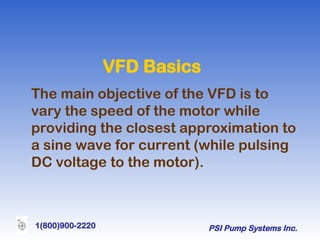training on basic variable frequency drives | PPTX