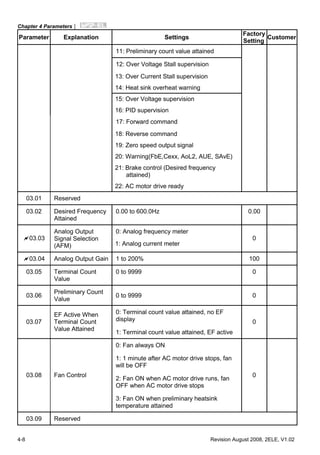 Vfd Stopping Methods Chart.pdf Vfd el manual-en | PDF