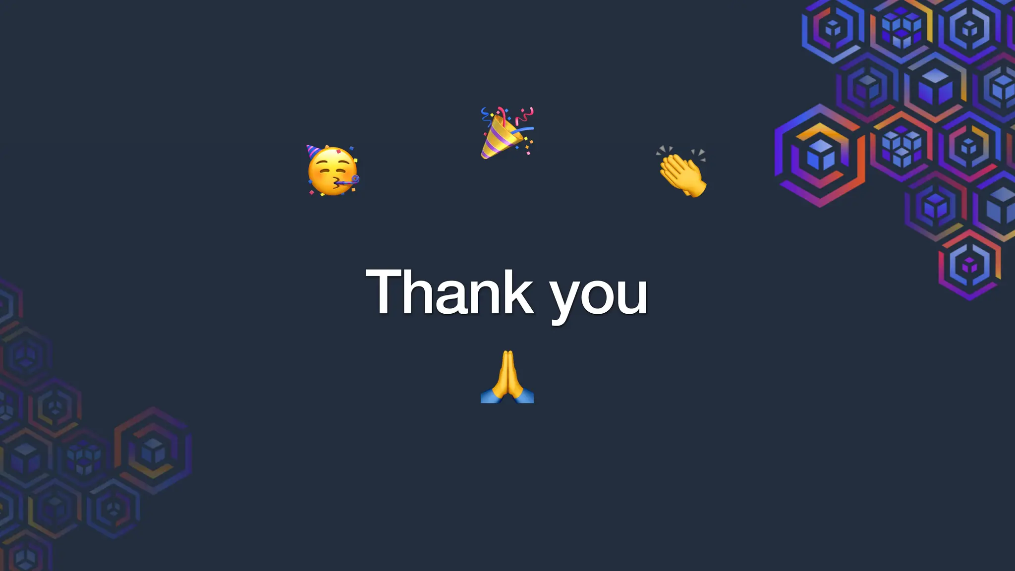 Thank you
🎉
🙏
👏
🥳
 