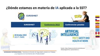 Inteligencia Artificial aplicada a la Seguridad y Salud en el Trabajo | PDF