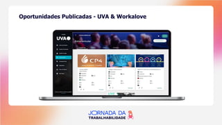 Oportunidades Publicadas - UVA & Workalove
 