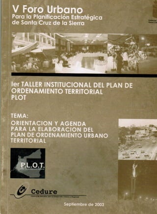 V Foro Urbano (2003) - documento final