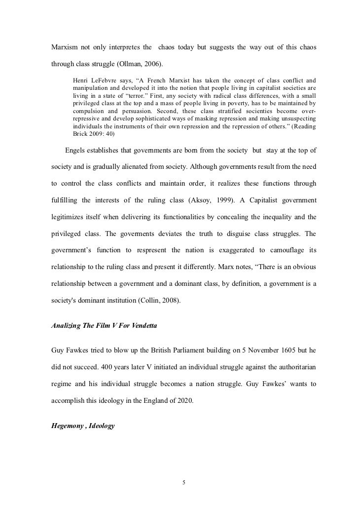 A Level English Essay Help Writing A Literature Review also Essay Examples For High School Students V For Vendetta Marxist Medai Theory Analysis Living A Healthy Lifestyle Essay