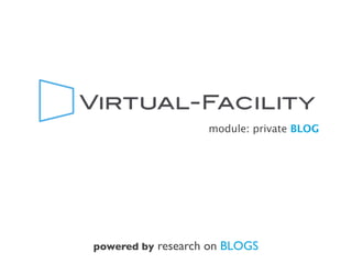 module: private BLOG
powered by research on BLOGS
 
