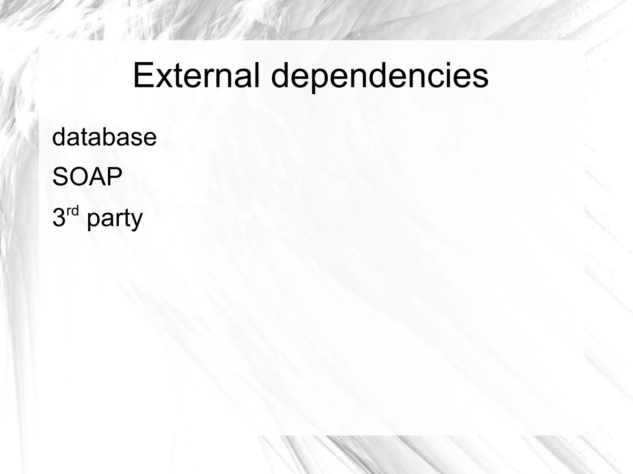 basic knowledge of PHPUnit 