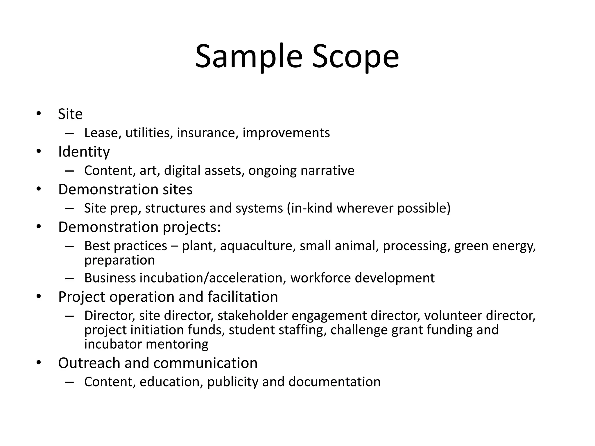 Sample BenefitsEmerson is about developing, making, and global sales of elements of infrastructure solutions (power, process, etc.)They might gain these benefits from their participation:Dfklj;asdkKasjfl;They might contribute to the effort with:Expertise abcResources xyz