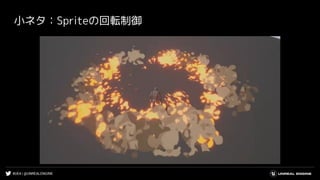 #UE4 | @UNREALENGINE
小ネタ：Spriteの回転制御
 