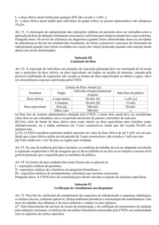 Normadose CNEN_3012024.pdf_.pdf normas de proteção radiológica | PDF