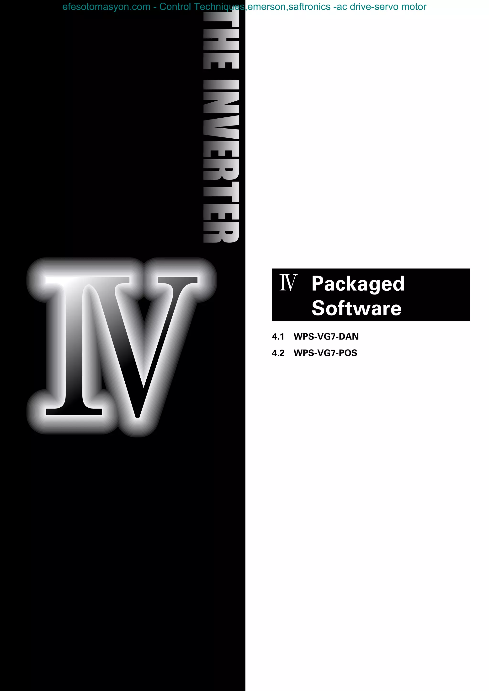 efesotomasyon.com - Control Techniques,emerson,saftronics -ac drive-servo motor
 