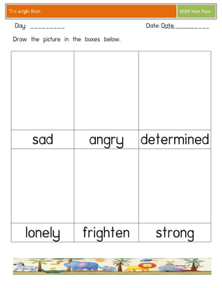 The Jungle Book 
KSSR Year Four  