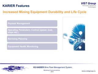 KARIER Features Increased Mining Equipment Durability and Life Cycle 