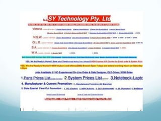 Web Sites for Small Businesses