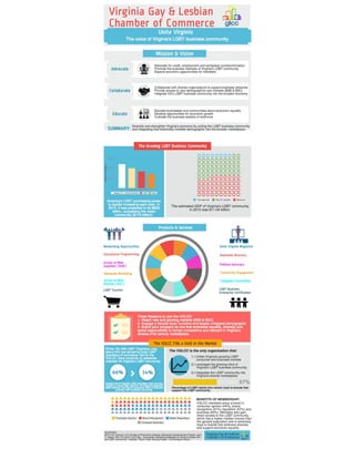 Virginia Gay & Lesbian Chamber of Commerce Infographic