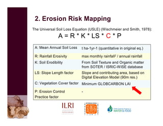 The use of VGT4AFRICA products—Some CGIAR examples