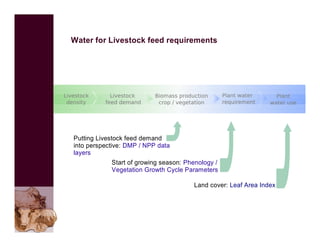 The use of VGT4AFRICA products—Some CGIAR examples