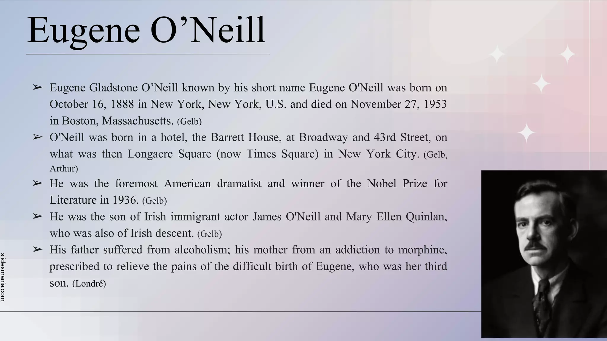 Eugene O'neill Bag Policy