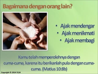 CopyrightCopyright ©© 2014 YLSA2014 YLSA
 