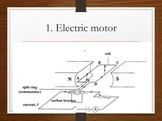 1. Electric motor
 