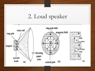 2. Loud speaker
 